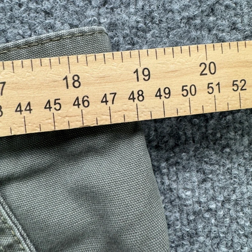 Wrangler Authentic Issue Cargo Shorts Mens 38 Olive Green Canvas Workwear